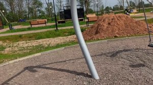 Детская площадка в поселке Осьмино 21.05.26 #дети #отдых #лето #мари_мистик