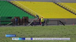 В Новокузнецке прошли соревнования среди сотрудников МЧС