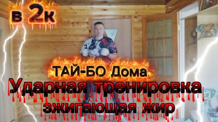 Ритм ЖИЗНИ с кардио ТАЙ-БО 1-Я СТУПЕНЬ Удар по жиру. тренировки с Александром Самариным.