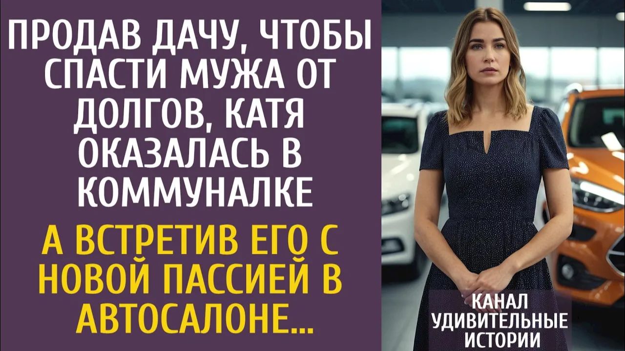 Истории из жизни: Продав дачу, чтобы спасти мужа, Катя оказалась в коммуналке… А увидев с любовницей