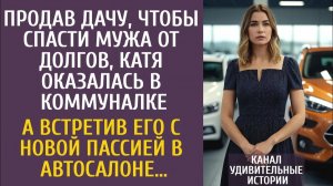 Истории из жизни: Продав дачу, чтобы спасти мужа, Катя оказалась в коммуналке… А увидев с любовницей