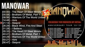 Manowar Greatest Hits / Manowar Music Of All Time