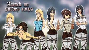 Attack On Survey Corps задание от зеркального с альбомом и сбором картинок всех девушек