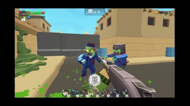 Pixel Combat Zombie Shooter часть 4 смотреть онлайн