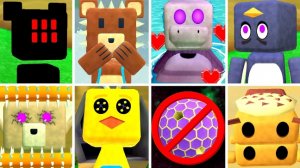 Super Bear Adventure — Прохождение: «Игра в кальмара» — Прыжки через цилиндры с шипами