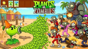 Plants vs.Zombies Hybrid Mod Растения против Зомби-2 мод Зомби против растений Выигрываем каждый бой