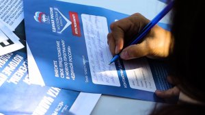 В Зарайске стартовали пикеты по сбору наказов в новую Народную программу.