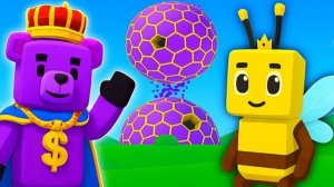 НОВЫЕ ЭМОЦИИ ОТ УЛЬЯ SUPER BEAR ADVENTURE/Приключения Супер Медведя с Королевой Пчёл