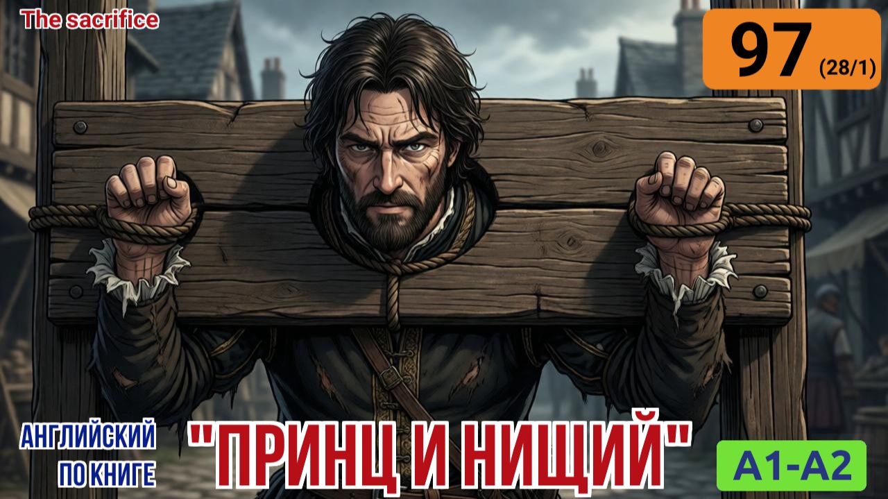 "Принц и нищий" на английском | Глава 28/1: Верный слуга в толпе | A1-A2