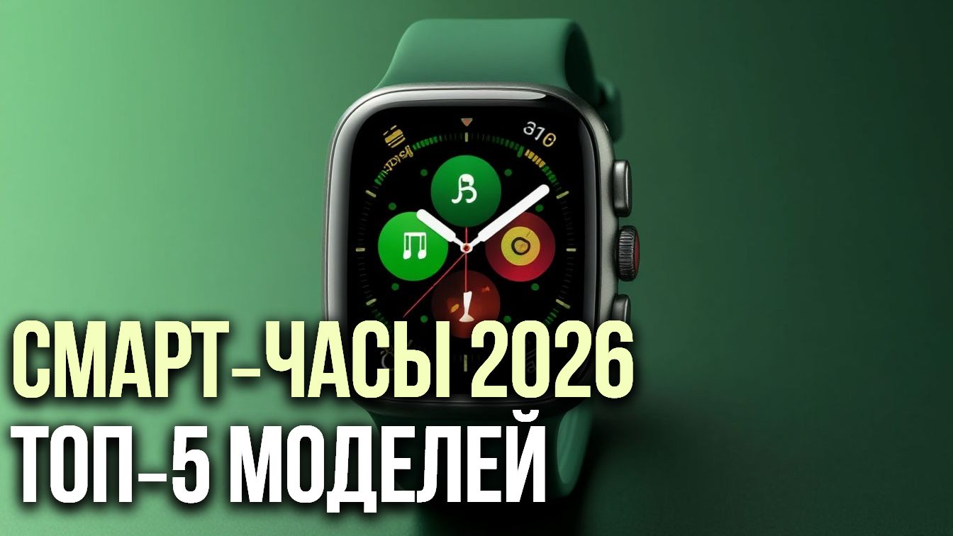 Топ‑5 смарт‑часов 2026: лучшие модели с NFC и мониторингом здоровья