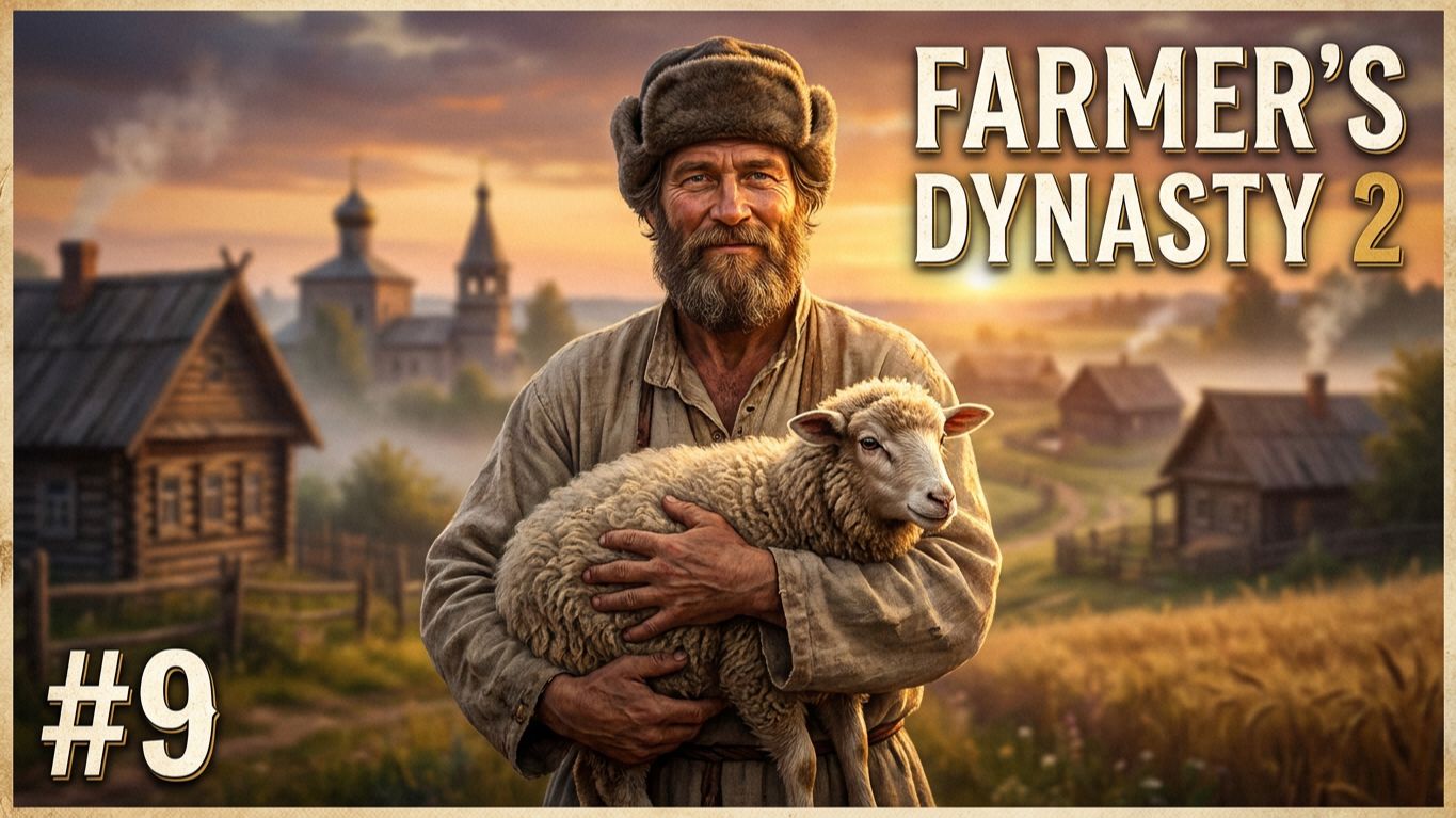 Farmer's Dynasty 2 - НАЕМ РАБОТНИКА И ИЩУ ОВЕЧКУ🕹Эпизод 9