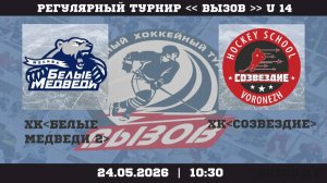 ХК Белые Медведи 2 - ХК Созвездие