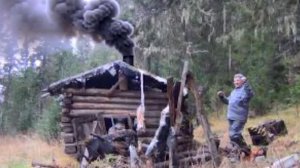 Охота и Рыбалка 2026 в Тайге ИЗБА Прелести и Ужасы Ловля Тайменя Хариуса и Ленка Сухопит5окт14окт 24