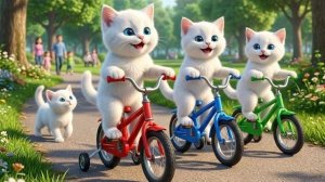 Мама-кошка стрижёт шерсть на ферме и шьёт котятам дома тигровую шапочку