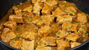 МЯСО в горчичном соусе тает во рту! Секрет в способе приготовления!