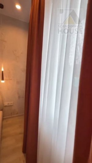 Красные шторы «под ключ» в г. Пермь