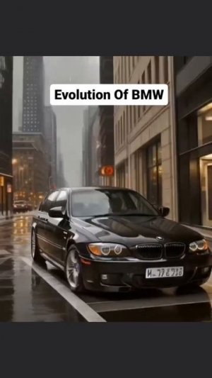 вот как менялась машина bmw