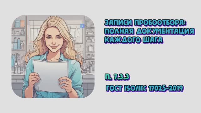 Записи пробоотбора: полная документация каждого шага