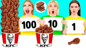 100 слоев еды Челлендж #7 c BooBoom Challenge