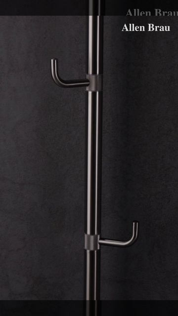 Полотенцесушитель электрический Allen Brau Liberty 1659х182 7.33001-GM графит браш смотреть онлайн
