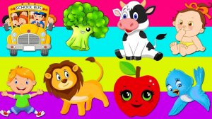 Учим животных/Учимся говорить/Развивающие мультики для детей/Играем с малышами/Развивающие игры