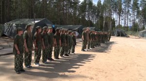 Лагерь для юных патриотов. ТК «Первый Советский»