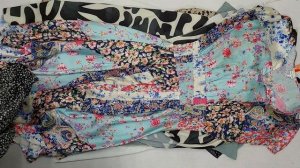 44058 Микс летних женских платьев, 2пак, Damen Sommer Kleider mix, секонд (extra) оптом