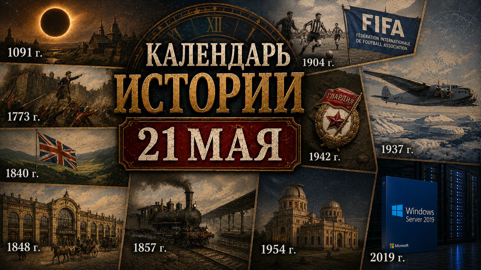 КАЛЕНДАРЬ ИСТОРИИ 21 МАЯ