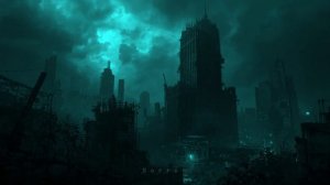 Ghost City ｜ Dark Ambient Music Post Apocalyptic Music, ASMR, Relaxation