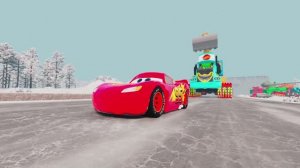 МУЛЬТИК Про Машинки: Грузовик Потерял Управление на Зимней Дороге! ❄️🚛 Бимэнджи Драйв