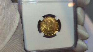 10 марок 1882 S в слабе NGC MS65