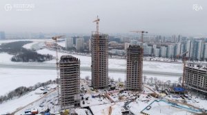 Ход строительства Дрим Рива январь 2026