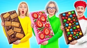 Кулинарный челлендж: Я против бабушки | Крутые кулинарные трюки