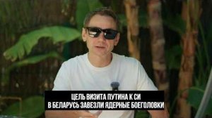 В Беларусь завезли ядерные боеголовки для Искандеров. Цель визита Путина к Си.