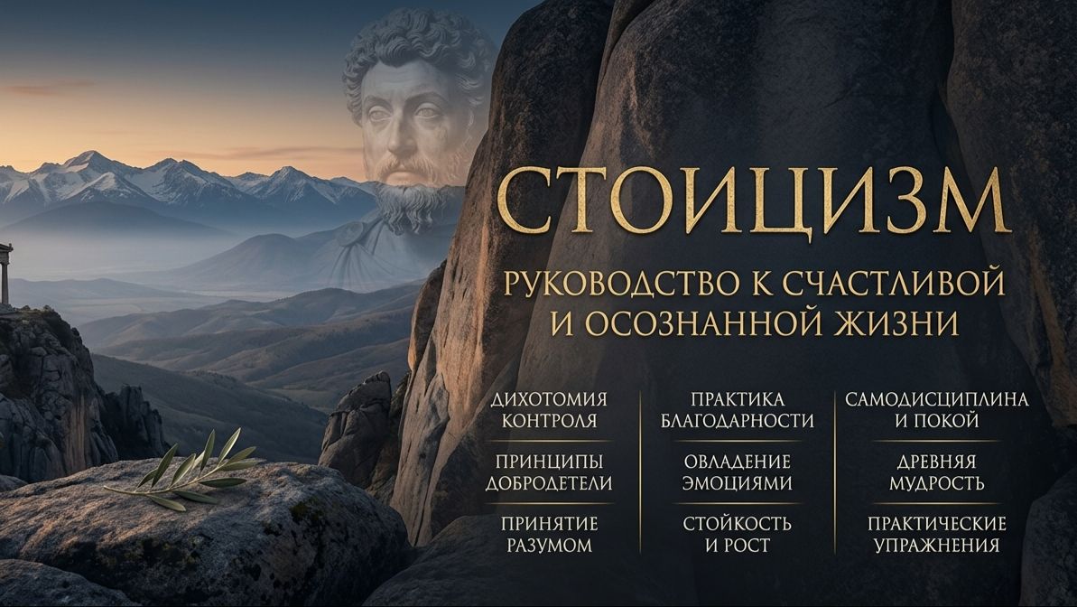 Стоицизм в действии - руководство к осознанному счастью