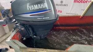 Запуск двигателя Yamaha F25