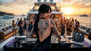 Dark Techno House 2026🖤Private Party on Luxury Yacht in Ibiza 1 Hour Nonstop Mix