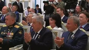 Кавалер ордена «За заслуги перед Отечеством» 1 степени Юрий Антонов пожелал Владимиру Владимировичу!