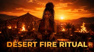 Пустынный Ритуал Afro House | Desert Fire Sunset & Tribal Deep House