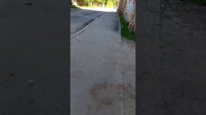 Едем по Орехово-Зуево. Спокойный подмосковный город. Наша дорога ведет в Никольский храм.