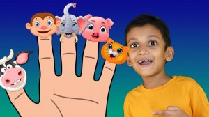 Животные палец семья # Дети учатся # Песня о животных # Finger Family Song # Animal Finger Family