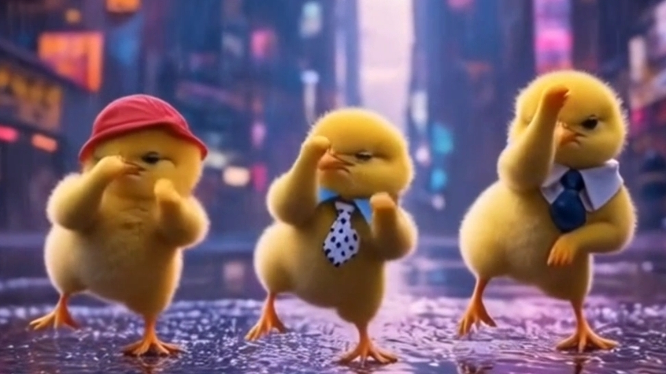 Куринный dance 😁 смотреть онлайн