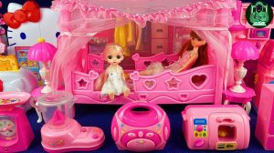 Играем в игрушки из мультика принцесса кукла Барби и Хелоу Китти. Мультфильм для детей. ASMR АСМР