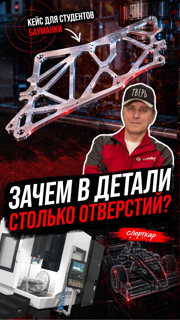 Как сделать деталь для спорткара на станке с ЧПУ?