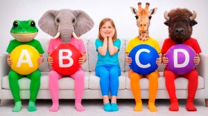 Изучаем английский алфавит ABC | Обучающее видео для детей и малышей дошкольного возраста