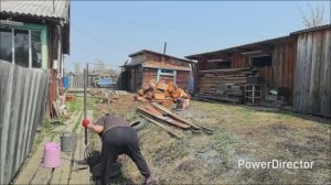 Жизнь в глубинке. Выпускаю Персика на улицу. Житейские дела. 17.18.05.26.