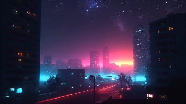 ＢＡＣＫ　ＴＯ　１９８２ [ Synthwave - Retrowave - Dreamwave Mix ] ｜ Futuristic Nightscape-(1076p24)