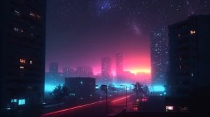 ＢＡＣＫ　ＴＯ　１９８２ [ Synthwave - Retrowave - Dreamwave Mix ] ｜ Futuristic Nightscape-(1076p24)