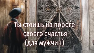 Ты стоишь на пороге своего счастья (для мужчин)