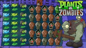 Plants VS Zombies-2 Fusion РАСТЕНИЯ ПРОТИВ ЗОМБИ Grafted mod Hybrid pvz ПВЗ МОД Битва прохождение
